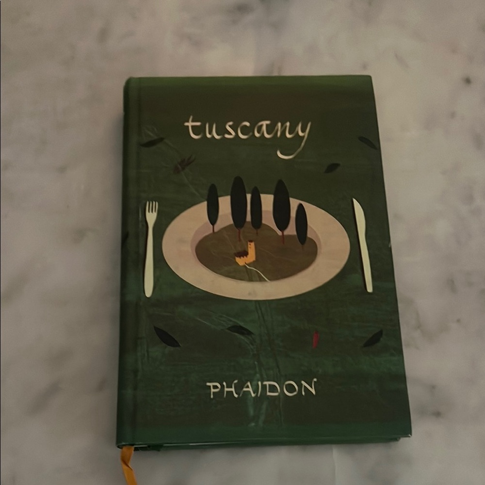 Phaidon Tuscany Cookbook - Green